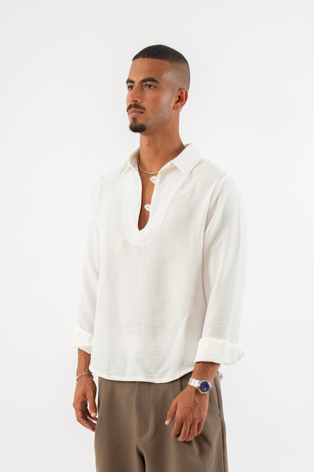 The Coastal Shirt in White