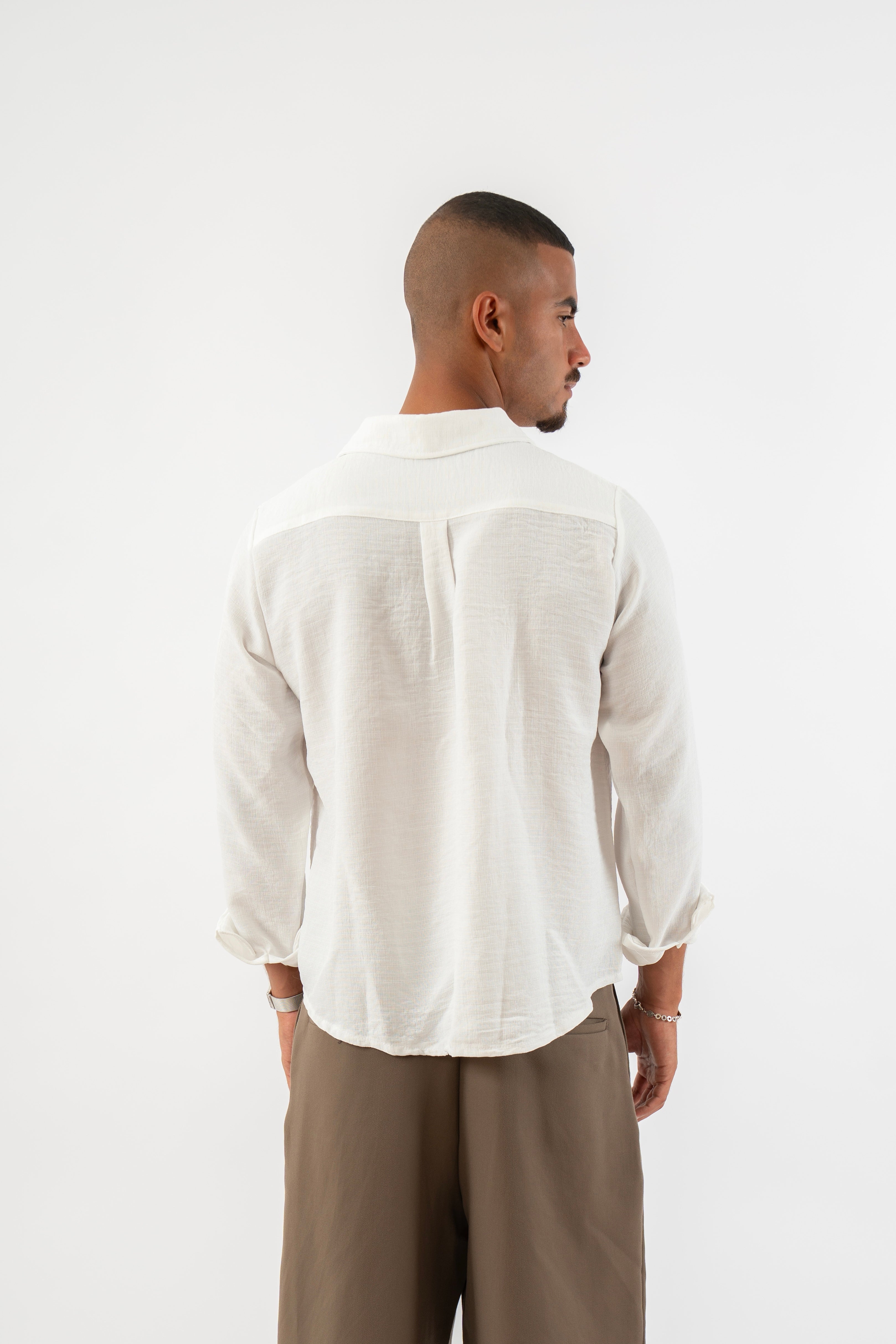 The Coastal Shirt in White