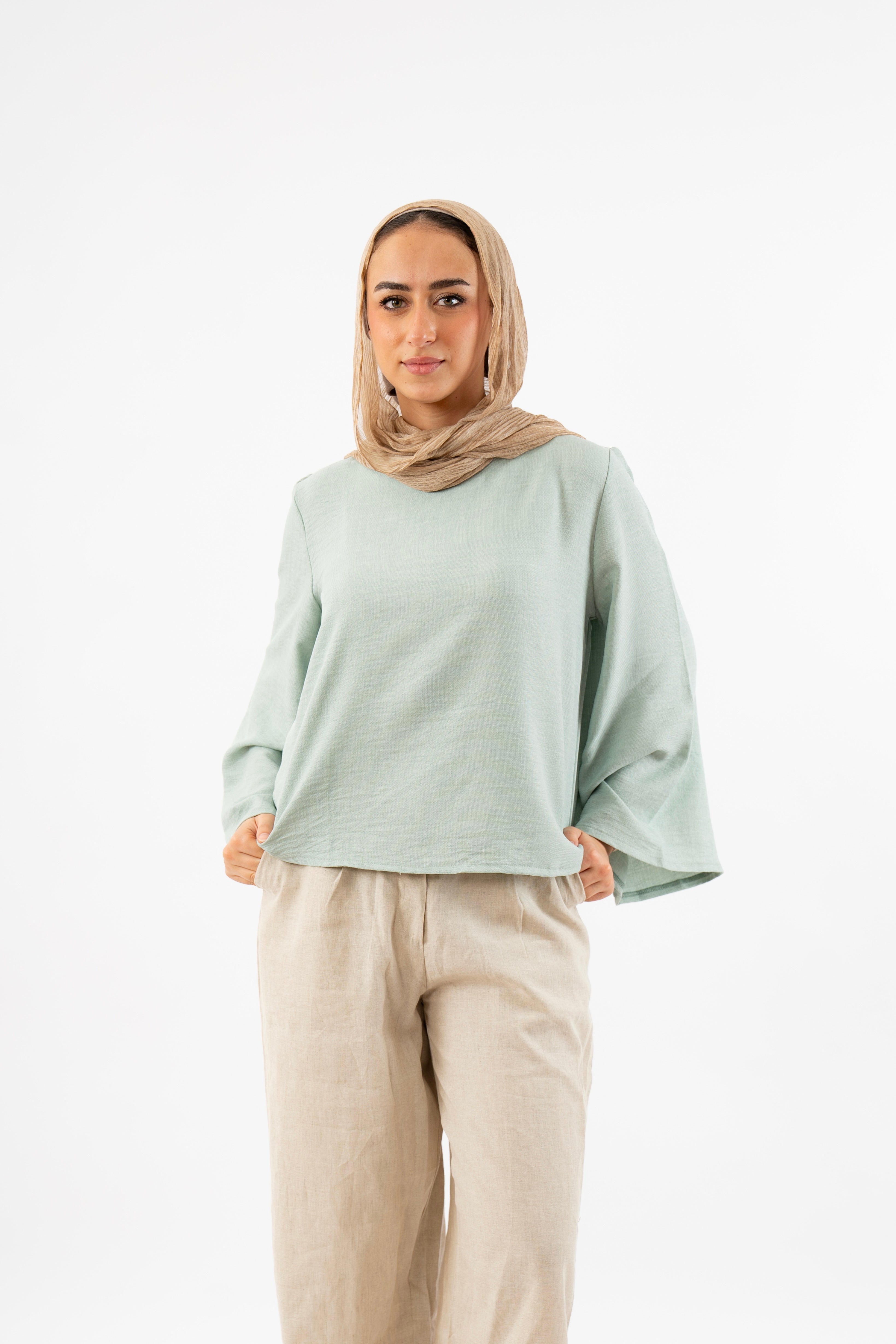 The Everyday Linen in Mint