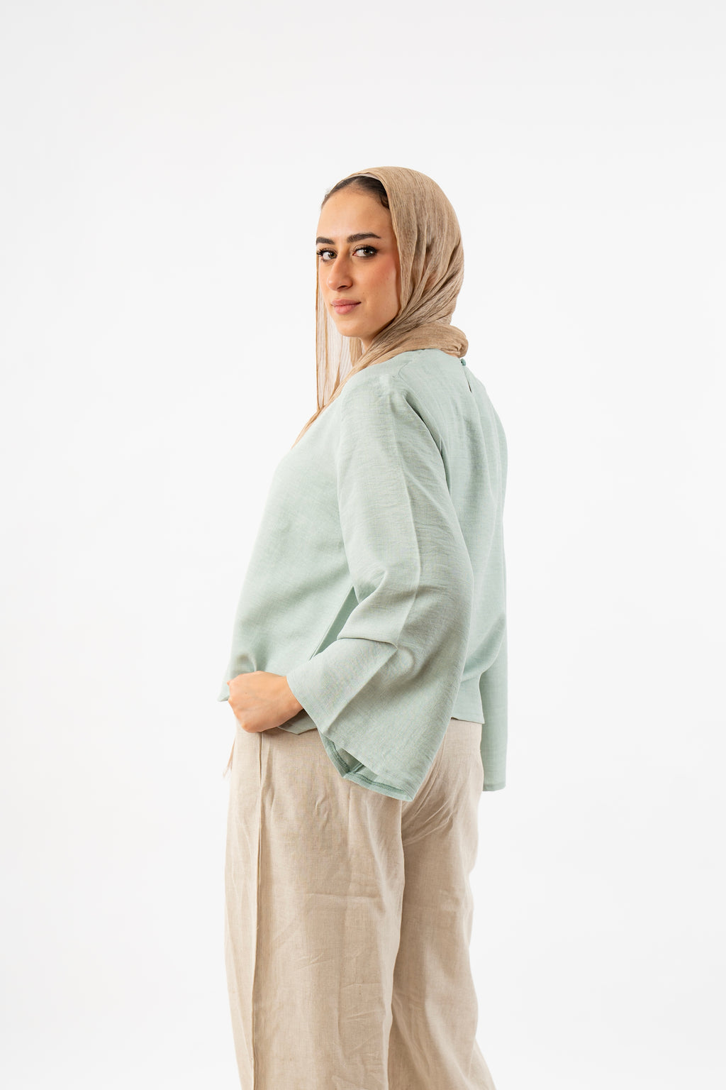 The Everyday Linen in Mint