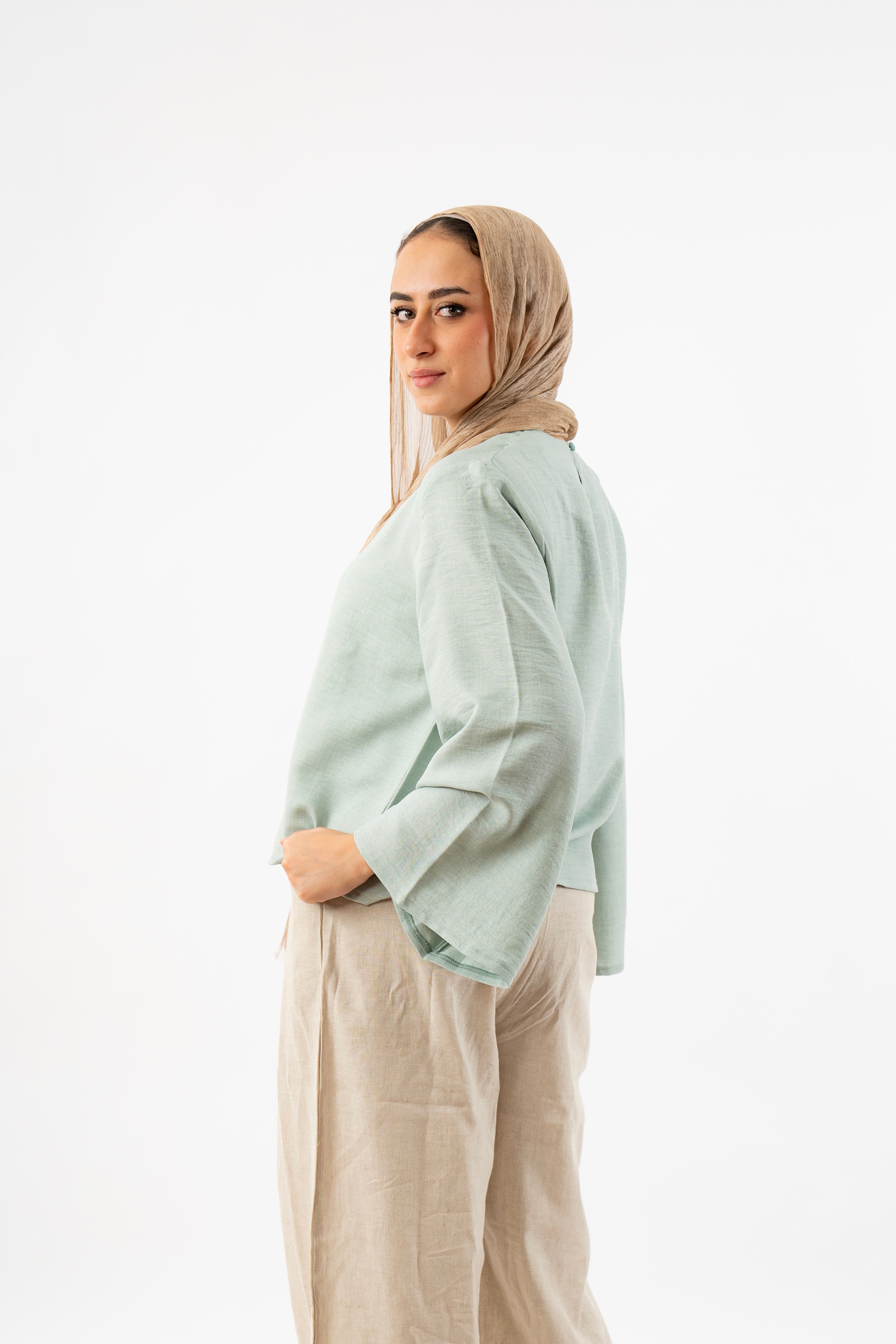 The Everyday Linen in Mint