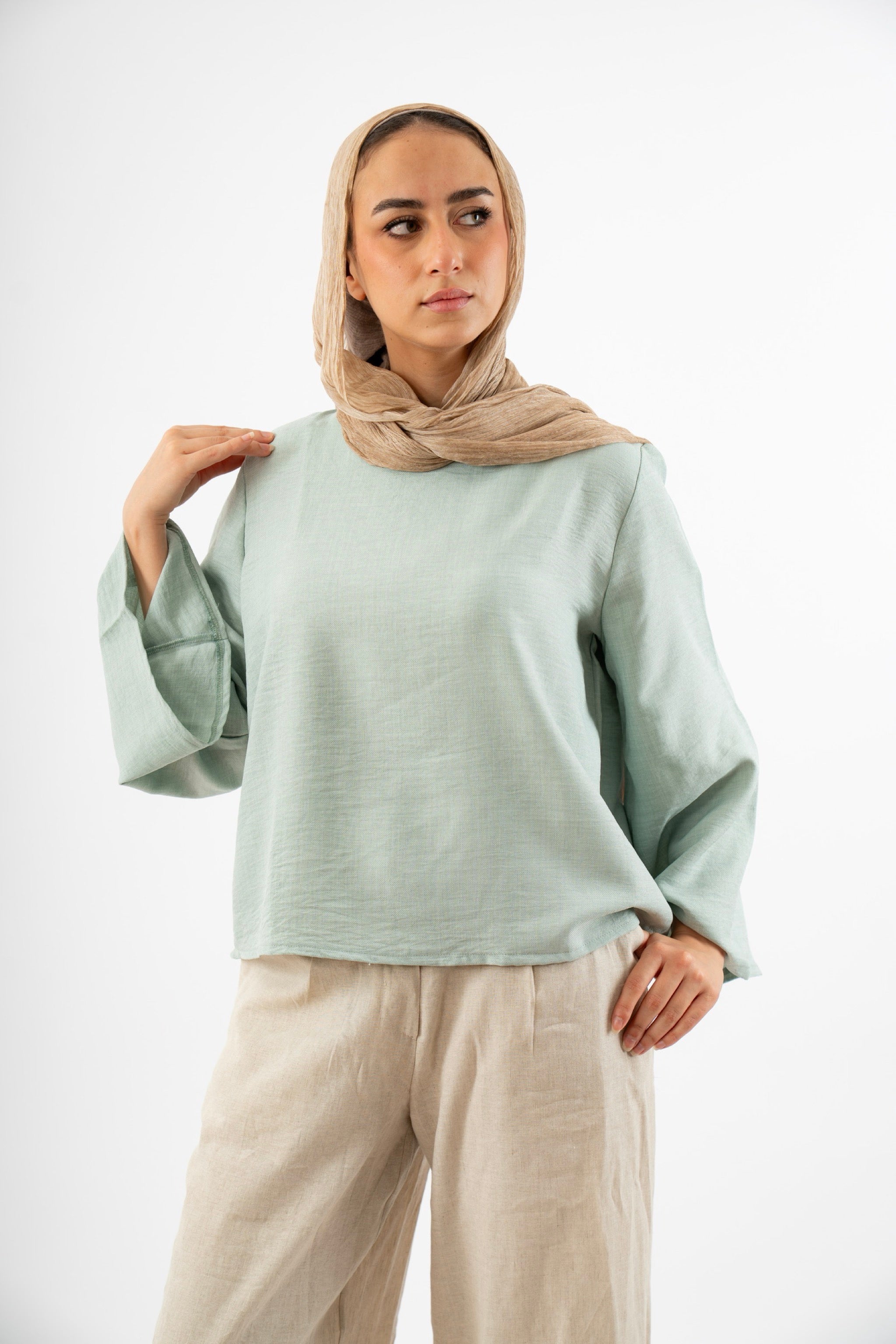 The Everyday Linen in Mint