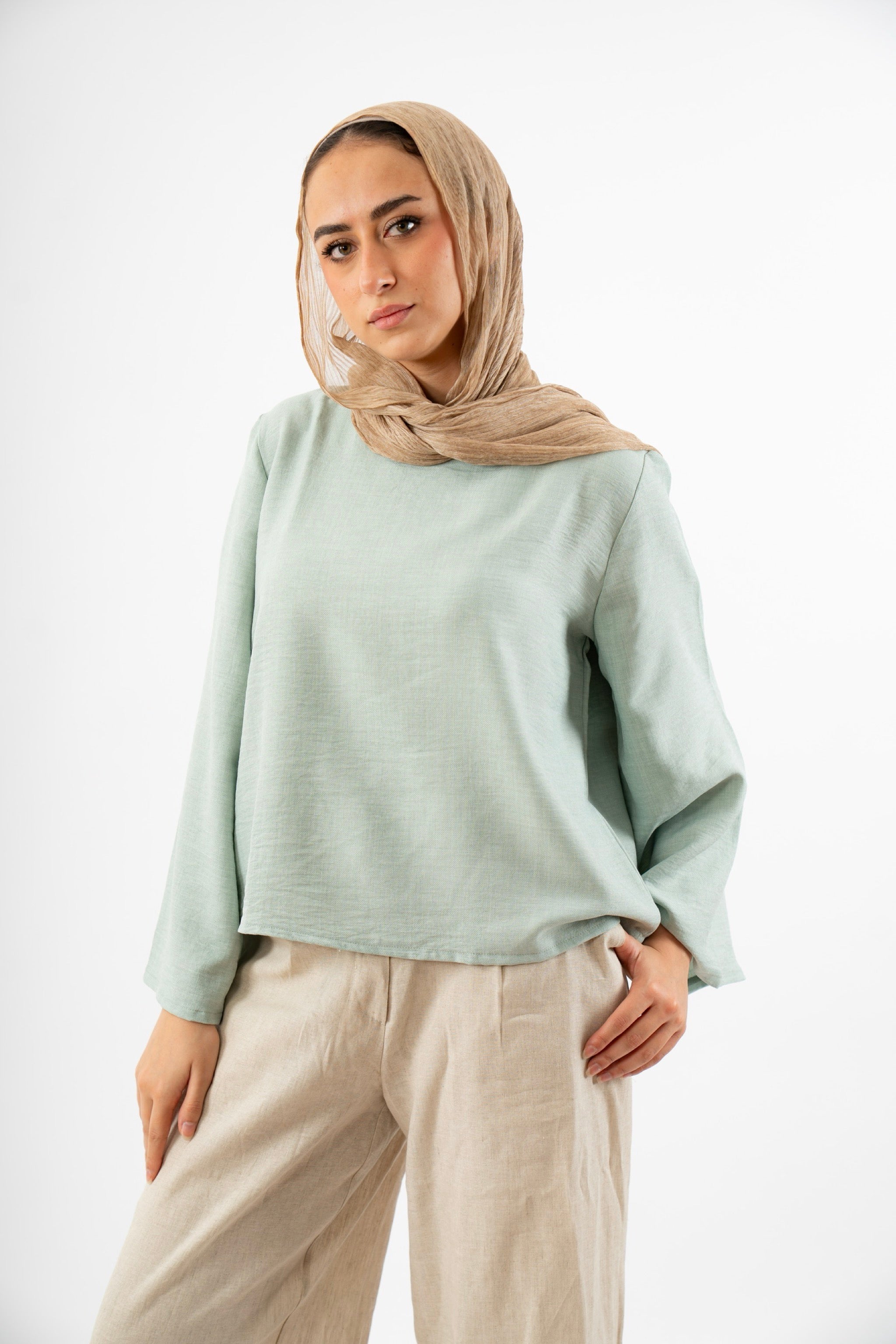 The Everyday Linen in Mint