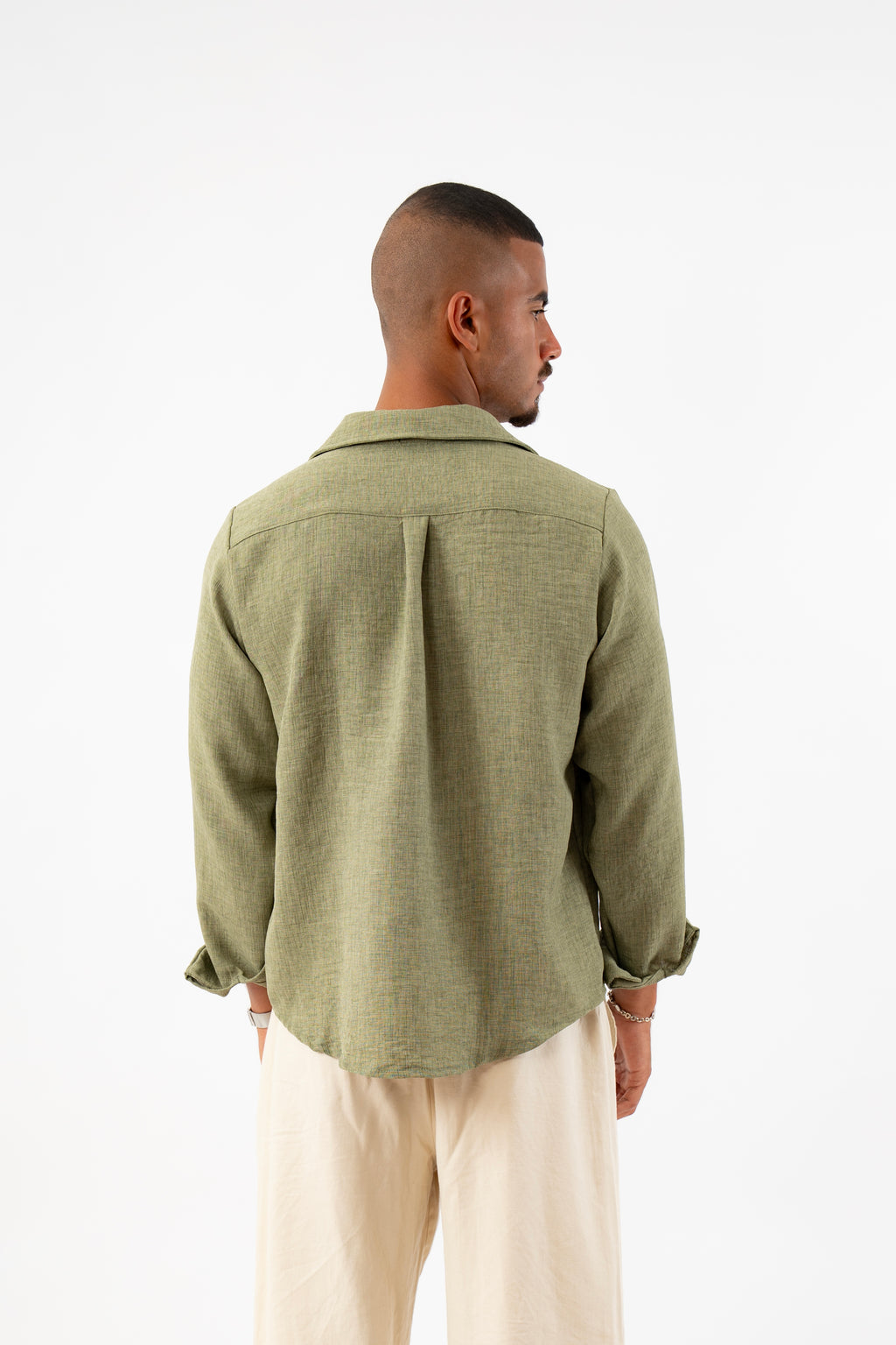 The Coastal Shirt in Olive