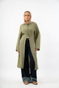 The Japanese Kimono in Olive