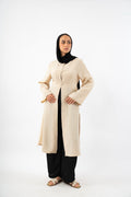 The Japanese Kimono in Beige